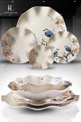 Service en porcelaine - 24 pièces