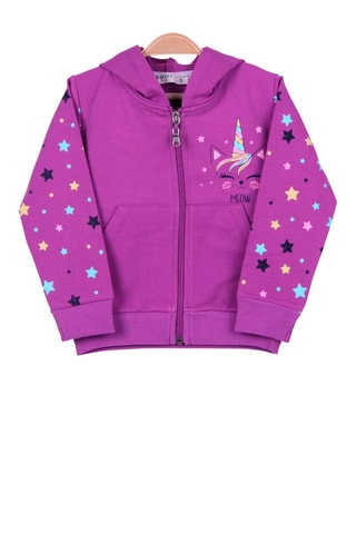 Sweat à capuche - Violet