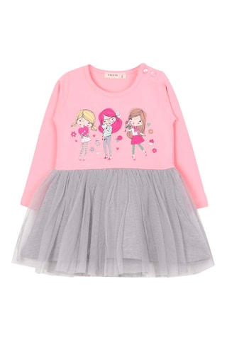 Robe - Rose clair et gris
