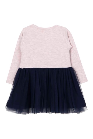 Robe - Ecru et saumon