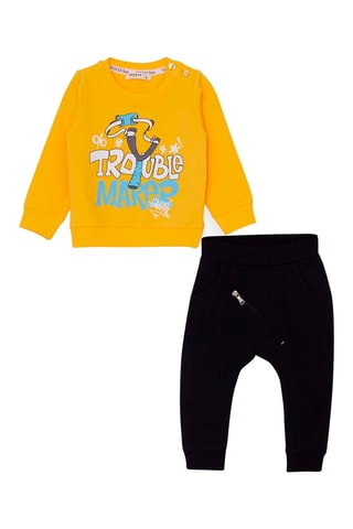 Sweat et jogging - Jaune et noir