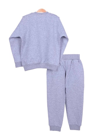 Sweat et jogging - Gris clair chiné