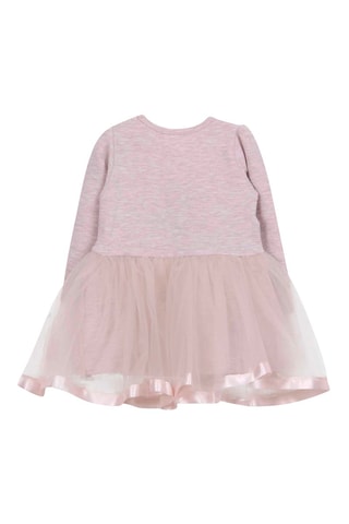 Robe - Beige chiné et gris