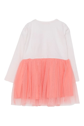Robe - Ecru et rose
