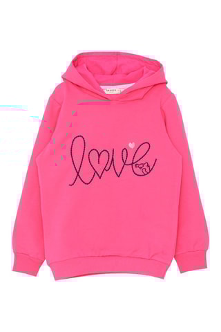 Sweat à capuche - Fuchsia