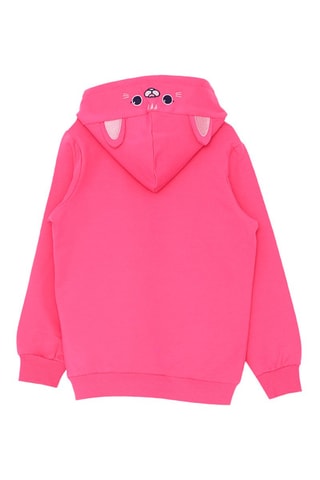 Sweat à capuche - Fuchsia
