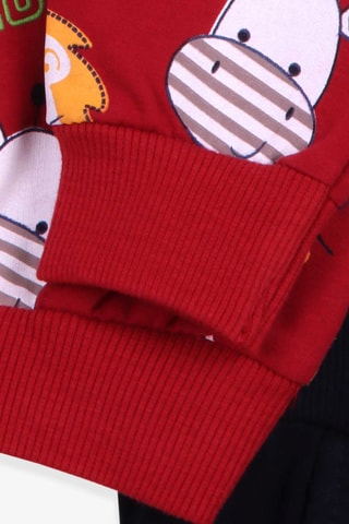 Sweat et jogging - Bordeaux et bleu nuit