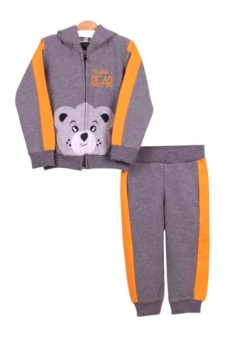 Sweat et jogging - Gris foncé chiné