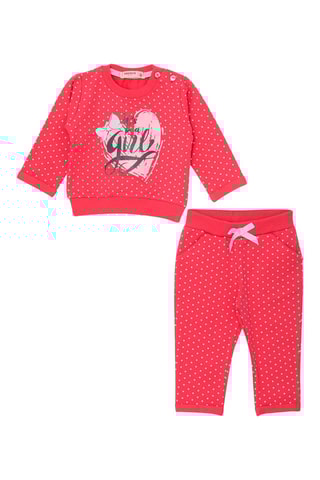 T-shirt et pantalon - 
Corail