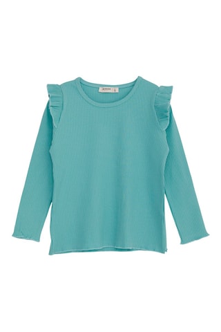 T-shirt - Bleu-vert