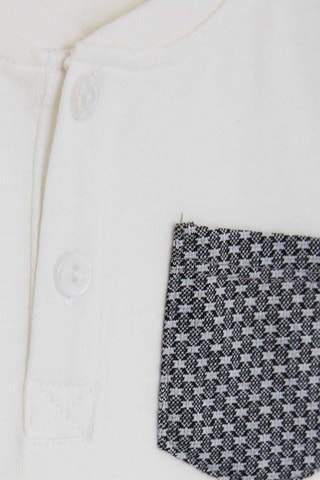 T-shirt - Ecru et gris