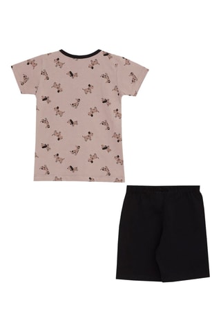 Pyjama - Camel et noir