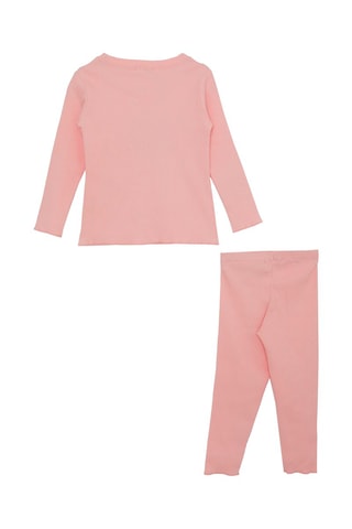 T-shirt et legging - Saumon