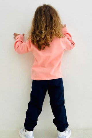 Sweat et jogging - Saumon et bleu