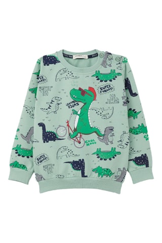 Sweat et pantalon - Vert d'eau