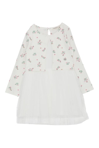 Robe trompe-l'œil - Blanc