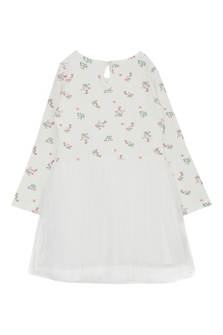 Robe trompe-l'œil - Blanc
