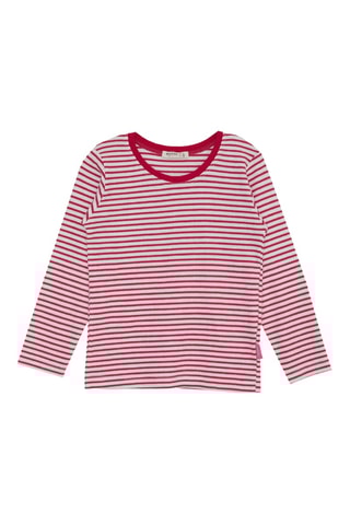 T-shirt - Fuchsia et blanc
