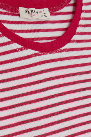 T-shirt - Fuchsia et blanc