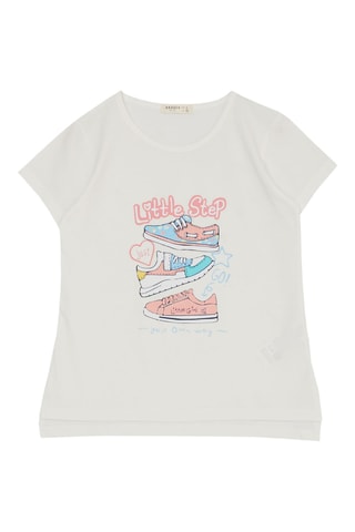 T-shirt et legging - Ecru et noir