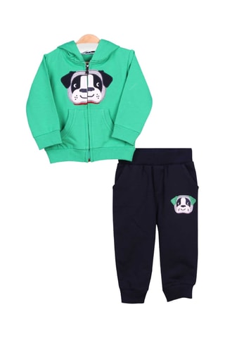 Sweat et jogging - Vert et bleu foncé