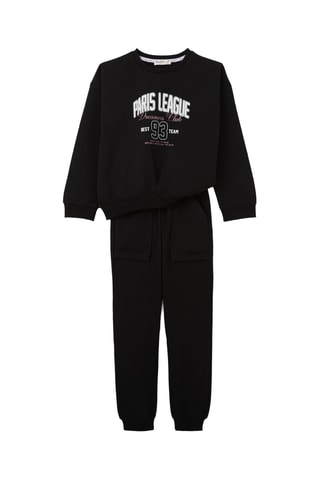 Sweat et jogging - Noir
