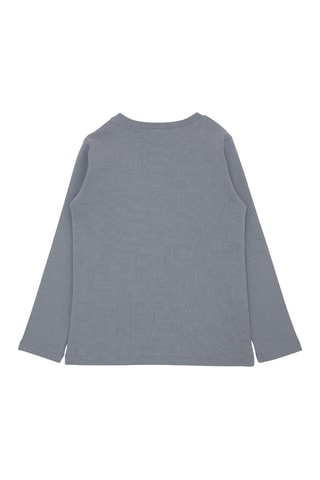 T-shirt - Bleu-gris