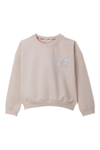 Sweat et jogging - Beige et noir