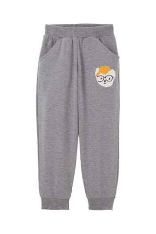 Sweat et jogging - Moutarde et gris