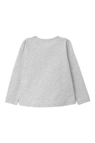 T-shirt - Gris clair chiné