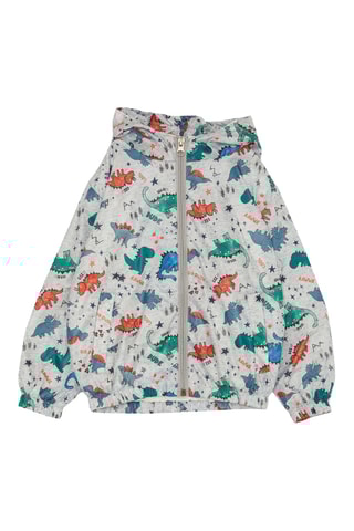 Imperméable à capuche - Gris