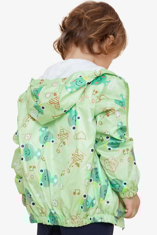 Imperméable à capuche - Vert clair
