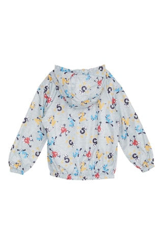 Imperméable à capuche - Gris clair