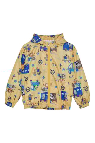 Imperméable à capuche - Jaune