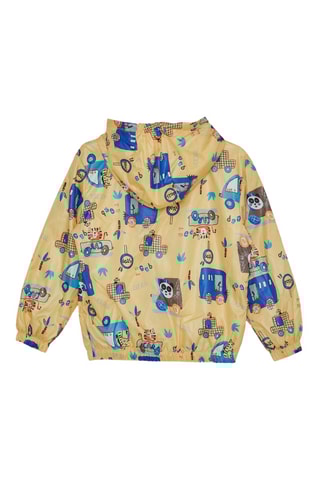 Imperméable à capuche - Jaune