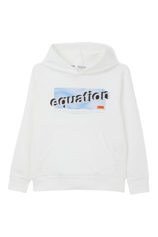 Sweat à capuche - Blanc