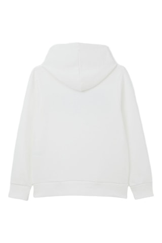 Sweat à capuche - Blanc