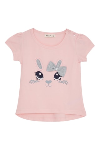 T-shirt et legging - Rose et gris