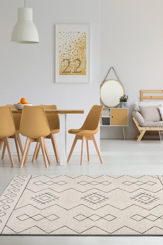 Tapis Malika - Blanc cassé
