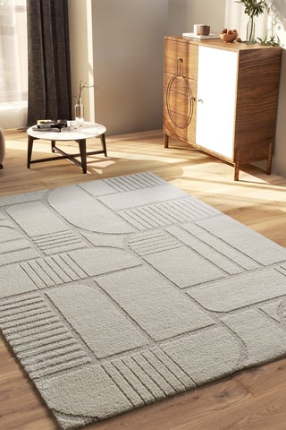 Tapis Snowy - Blanc