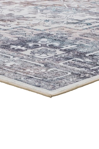 Tapis Class - Bleu et rose