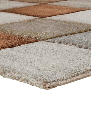 Tapis Lena - Beige et ocre