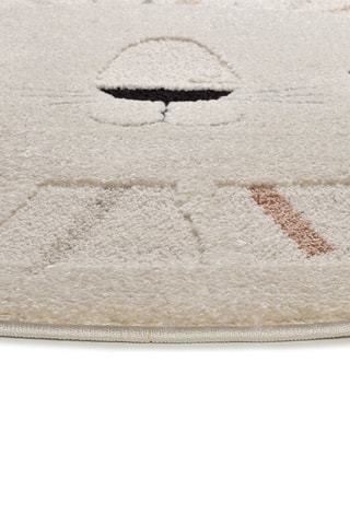Tapis Clown - Beige et marron