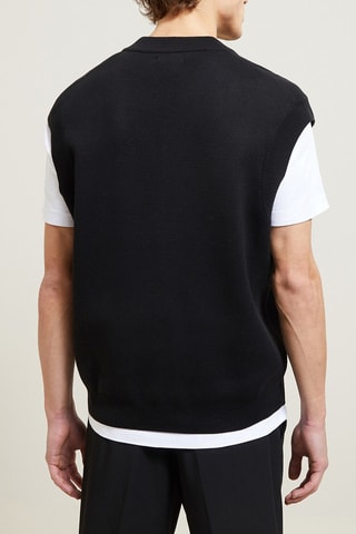 Pull sans manches - Noir