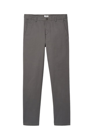 Calças chino regular - Cinzento-escuro