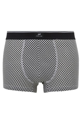 5 boxers em algodão biológico - Preto