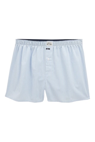 Cueca em algodão biológico - Azul-celeste