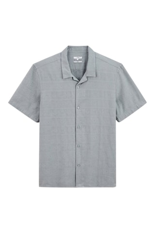 Camisa regular - Verde-claro