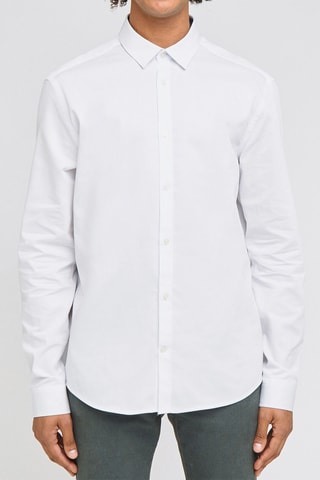 Chemise regular - Blanc