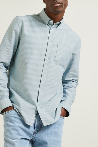 Camisa slim - Verde